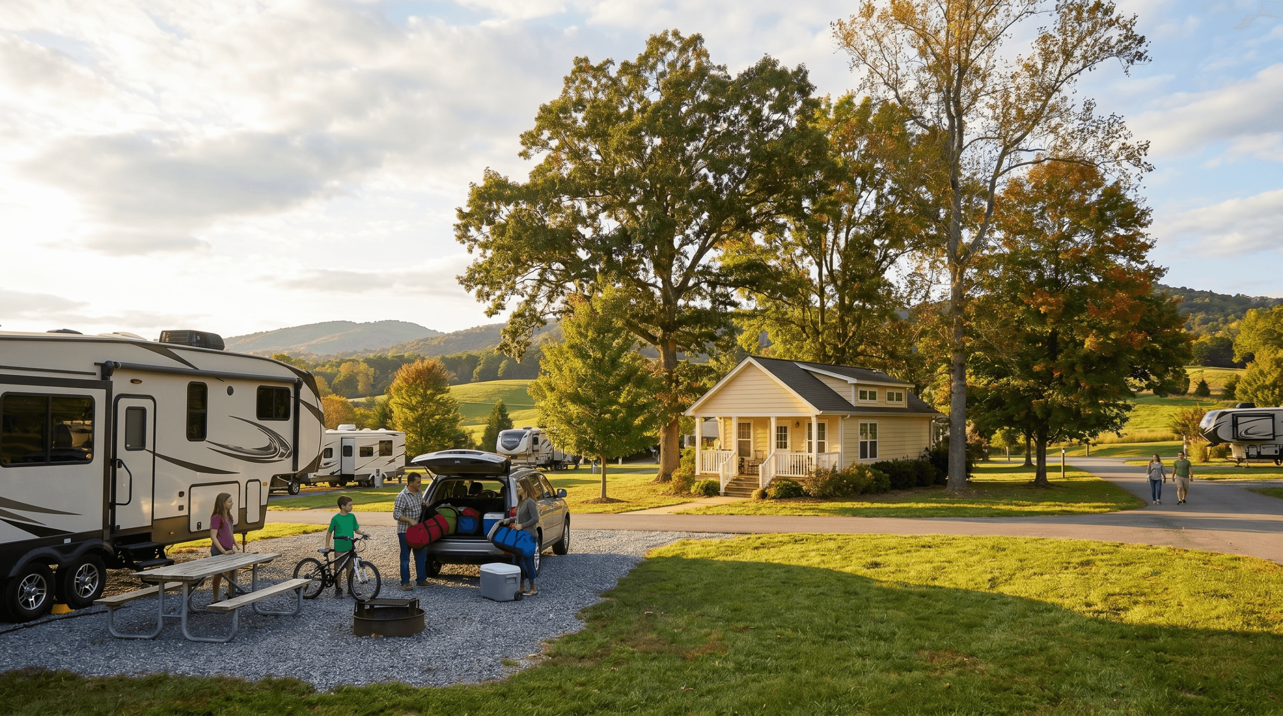 Family Camping Resort Near Washington, DC