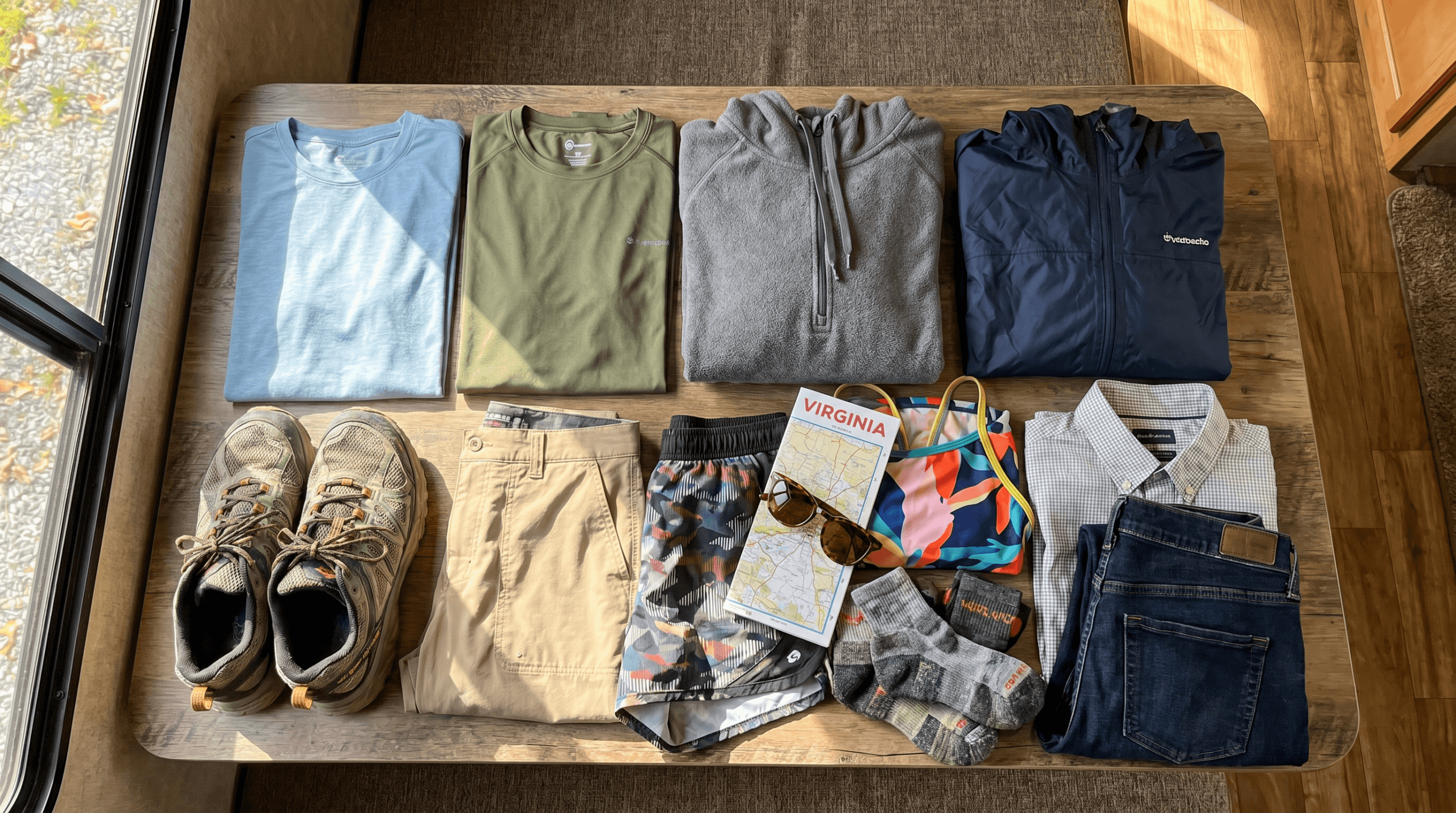 What Clothes Should You Pack for a Spring RV Trip in Virginia